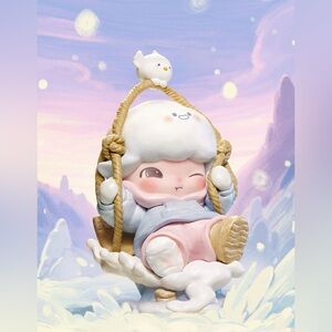 DIMOO Memories We Hold Series Figure - SNOWFIELD SWING